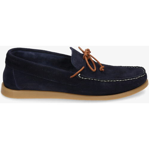 Sapatos Homem Mocassins & Sapato de vela Traveris 84384 Azul
