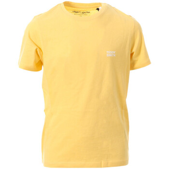 Textil Rapaz T-shirts e Pólos Teddy Smith  Amarelo