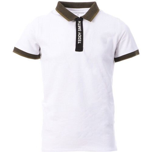 Textil Rapaz T-shirts e Pólos Teddy Smith  Branco