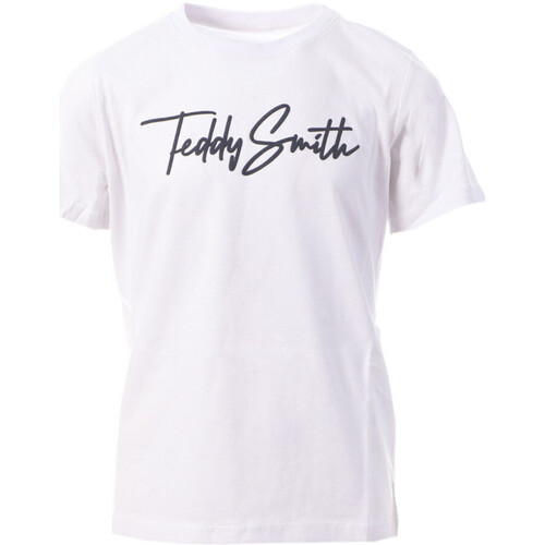 Textil Rapaz T-Shirt mangas curtas Teddy Smith  Branco