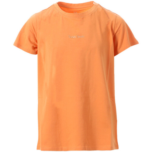 Textil Rapariga T-shirts pigment-dyed e Pólos Teddy Smith  Laranja
