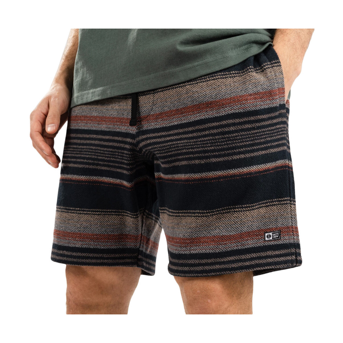 Textil Homem Shorts / Bermudas Salty Crew  Preto
