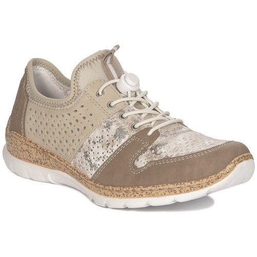 Sapatos Mulher Sapatilhas Rieker N425560 Bege