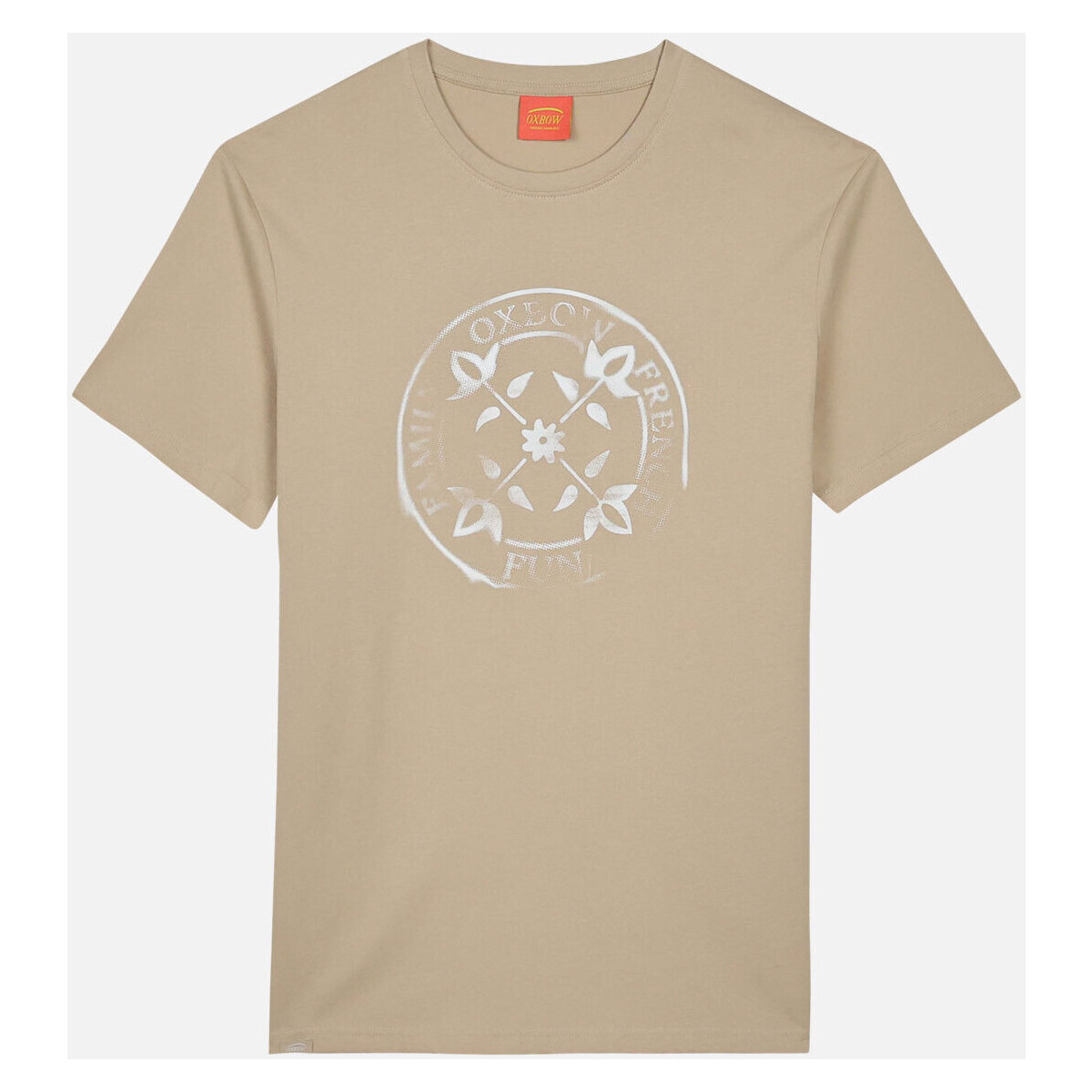 Textil Homem T-Shirt Scotland mangas curtas Oxbow Tee Cinza
