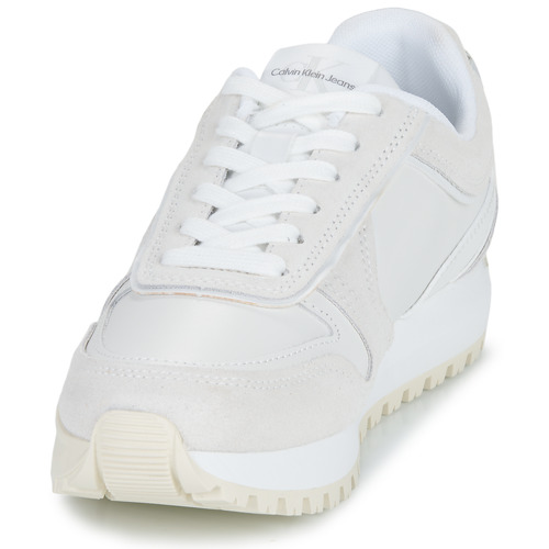 Calvin Klein Jeans TOOTHY RUNNER IRREGULARLINES Branco