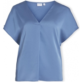 Textil Mulher Tops / Blusas Vila Marcas em destaque V - Coronet Blue Azul