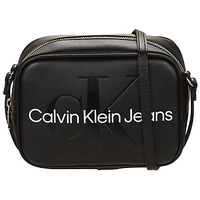 Malas Mulher Bolsa tiracolo Calvin Klein cotton-jersey JEANS CKJ SCULPTED NEW CAMERA BAG Preto