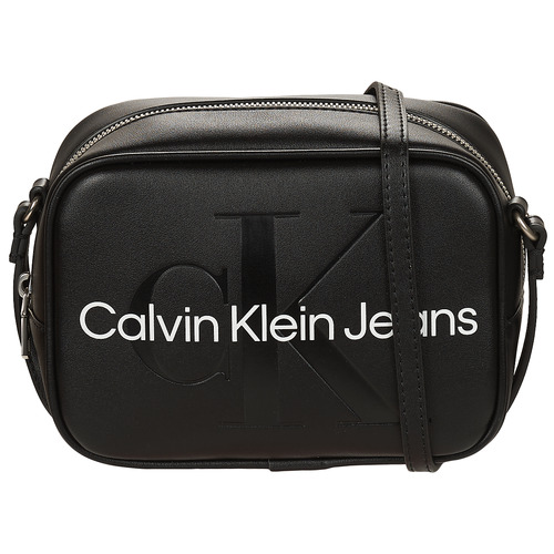 Malas Mulher Bolsa tiracolo Calvin Noir Klein Jeans CKJ SCULPTED NEW CAMERA BAG Preto