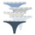 Roupa de interior Mulher Fios dental Calvin Klein Jeans THONG X5 Multicolor
