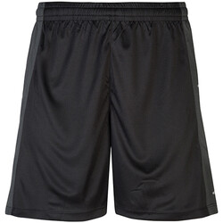 Textil Rapaz Shorts / Bermudas Kappa  Preto