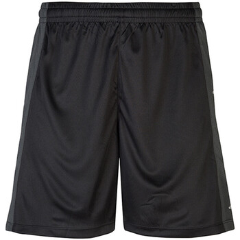Textil Rapaz slim-cut Shorts / Bermudas Kappa  Preto