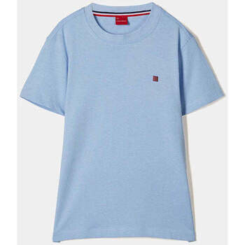 Textil Rapaz T-shirts e Pólos Franklin & Marsh LP003167-510-3-19 Azul
