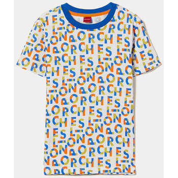 Textil Rapaz T-shirts e Pólos Lion Of Porches Kids LP004200-250-10-19 Laranja