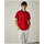 Textil Homem Set T-shirt con taschino Bianco LP004261-350-11-1 Vermelho