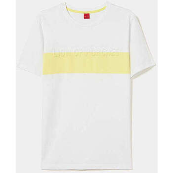Textil Homem T-shirts e Pólos Aceitar tudo e fechar LP004607-106-5-1 Amarelo