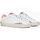 Sapatos Mulher Sapatilhas Crime London DISTRESSED 27008-PP6 WHITE PINK Branco