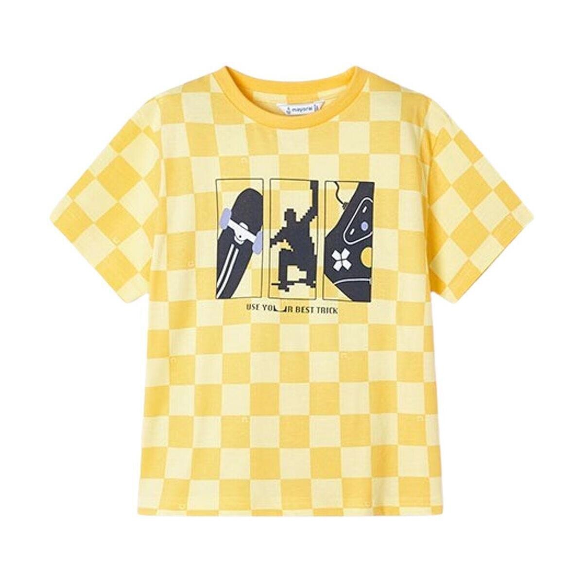 Textil Rapaz T-shirts e Pólos Mayoral  Amarelo