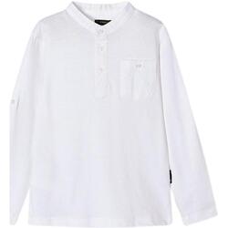 Textil Rapaz Polos mangas curta Mayoral  Branco