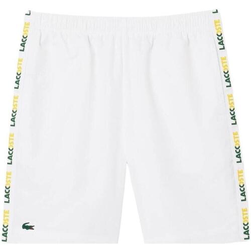 Textil Homem Shorts / Bermudas Lacoste slides  Branco
