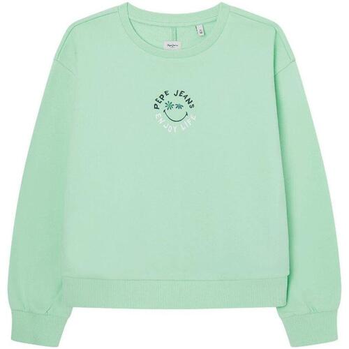 Textil Rapariga Sweats Pepe JEANS logo-print  Verde