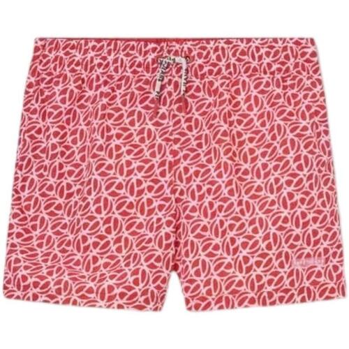 Textil Rapaz Fatos e shorts de banho Pepe JEANS pink  Vermelho