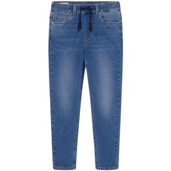 Textil Rapaz Dondup wide-leg cotton jeans Pepe jeans  Azul