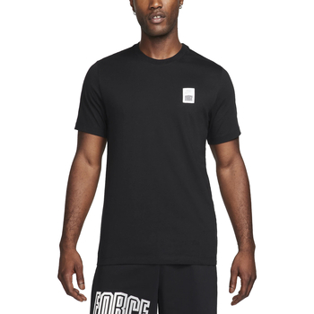 Textil Homem T-Shirt mangas curtas Nike FN0803 Preto