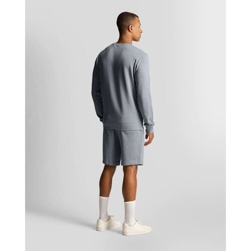 Lyle & Scott ML414VOG SWEAT SHORT-T28 MID GREY MARL Cinza