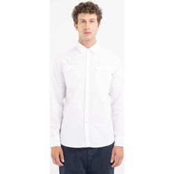 Textil Homem Camisas mangas comprida Replay M4078 8400401-001 Branco