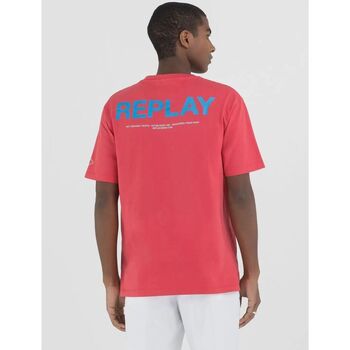 Textil Homem T-shirts e Pólos Replay M6815.22662G-064 Vermelho