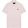 Textil Homem T-shirts e Pólos Lyle & Scott SP400VOG POLO SHIRT-W488 LIGHT PINK Rosa