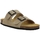Sapatos Mulher Chinelos Plakton BETA  AFELPADO PIEDRA 304 SA 180010 Castanho