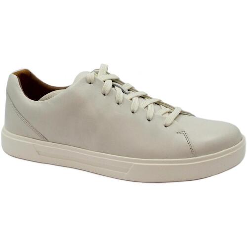 Sapatos Homem Sapatilhas Clarks CLA-E24-COSLAC-WH Branco