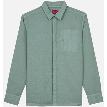 Textil Homem Camisas mangas comprida Oxbow Chemise CLINEN Verde