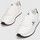 Sapatos Mulher Sapatilhas Calvin Klein Jeans RUNNER LOW LACE MIX ML MET Branco