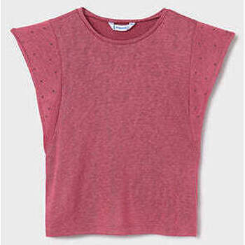 Textil Rapariga T-shirts e Pólos Mayoral 6019-70-9-23 Rosa