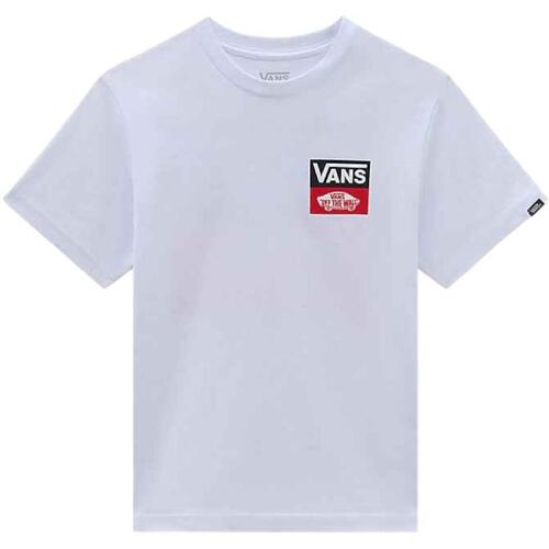 Textil Rapaz Vans New Varsity Men's T-Shirt Vans  Branco
