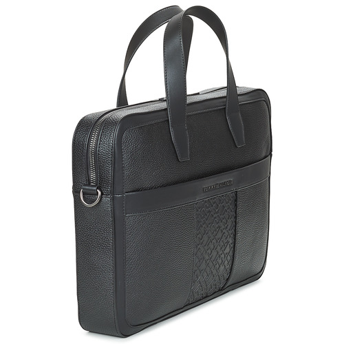 Tommy Hilfiger TH CENTRAL MONO COMPUTER BAG Preto