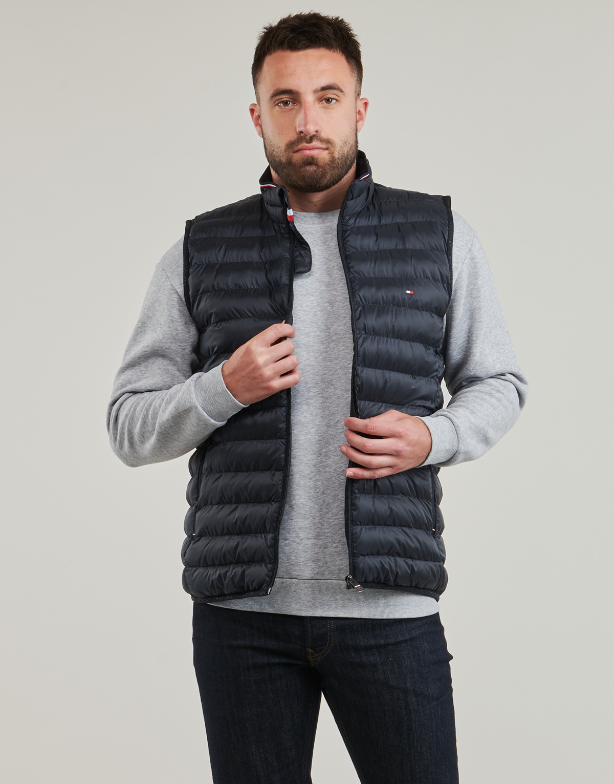 Textil Homem Quispos Tommy Hilfiger CORE PACKABLE RECYCLED VEST Marinho