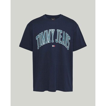 Textil Homem T-Shirt mangas curtas Tommy Hilfiger DM0DM18558C1G Azul