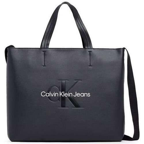 Malas Mulher Bolsa Calvin Klein Jeans V-neck 74793 Preto