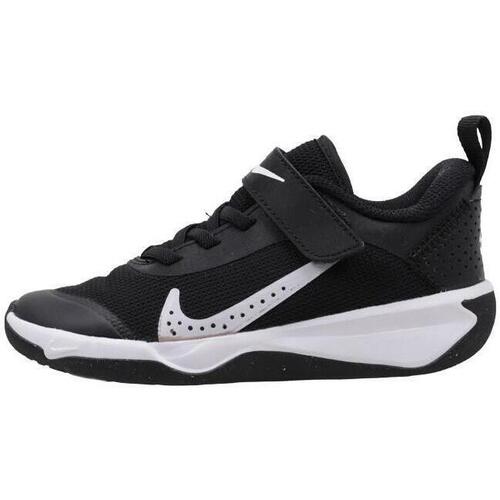 Sapatos Rapaz Sapatilhas Nike camo OMNI MULTI-COURT (5) Preto