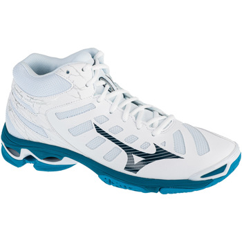 Sapatos Homem Fitness / Training  Mizuno sportiva Wave Voltage Mid Branco