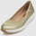 Sapatos Mulher Sapatos & Richelieu Kamome Trends BAILARINA  CARINA ORO Ouro