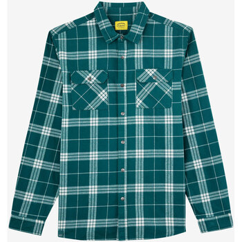 Textil Homem Camisas mangas comprida Oxbow Chemise CIRODE Verde