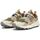 Sapatos Homem Sapatilhas Flower Mountain YAMANO 3 - 2017393-01 1N48 OFF WHITE/MILITARY G Verde