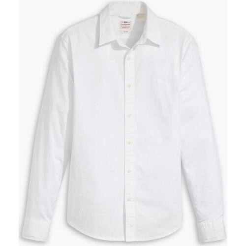 Textil Homem Camisas mangas comprida Levi's 86625-0038-7-1 Bege