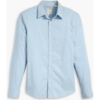Textil Homem Camisas mangas comprida Levi's 86625-0039-3-1 Azul