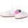 Sapatos Mulher Sapatilhas Philippe Model VNLD VN02 - NICE LOW-VEAU NEON BLANC/FUCSIA Branco
