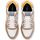 Sapatos Homem Sapatilhas Philippe Model TKLU WN02 - TROPEZ HAUTE LOW-MONDIAL NEON BLANC/ORANGE Branco